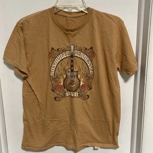 Full Tilt Nashville Graphic Tee - Brown